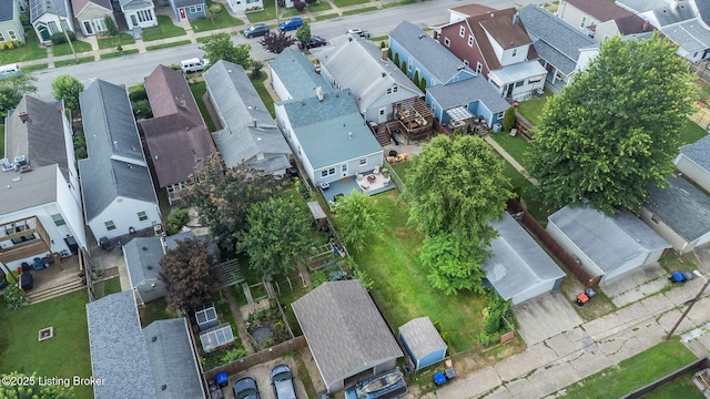 1021 Mulberry St, Louisville, KY 40217 - aerial view of residential area