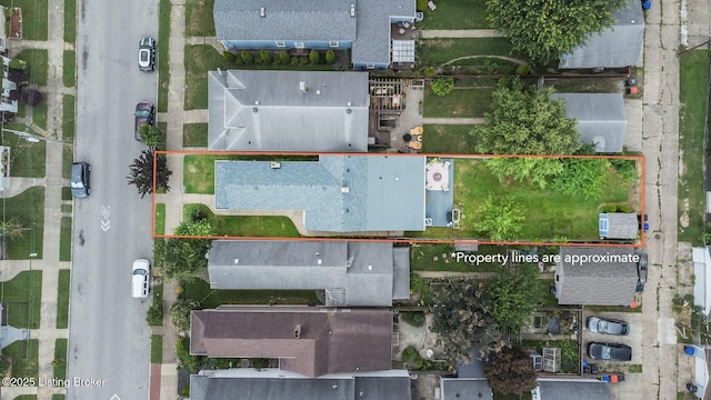 1021 Mulberry St, Louisville, KY 40217 - view of property location featuring property boundaries highlighted