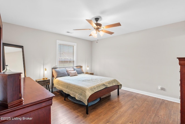 112 Shallow Springs Ct, Bardstown, KY 40004 - bedroom with hardwood / wood-style floors and a ceiling fan