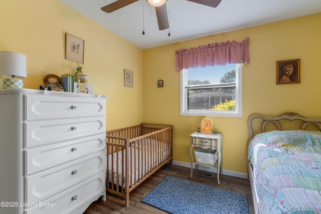 166 Glenview Rd, Shepherdsville, KY 40229 - bedroom featuring wood finished floors and a ceiling fan