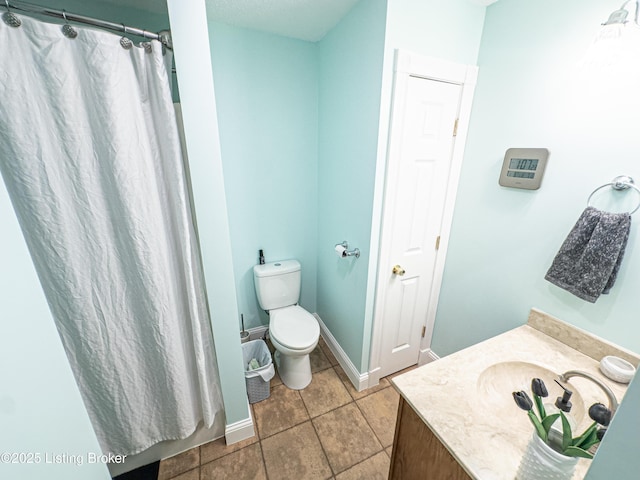 173 Megan Way, Falls Of Rough, KY 40119 - full bathroom with vanity, tile patterned floors, and a shower with curtain