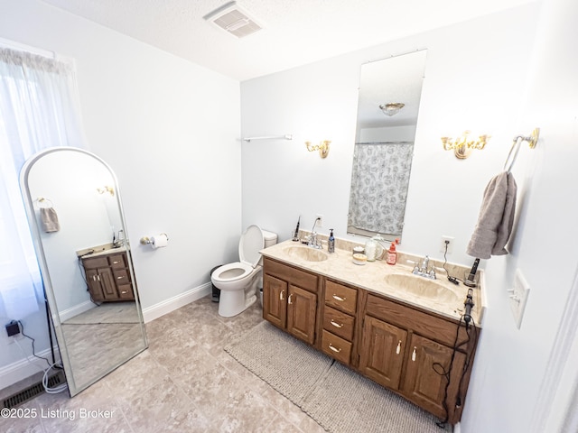 173 Megan Way, Falls Of Rough, KY 40119 - bathroom featuring double vanity and a shower with curtain