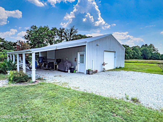 173 Megan Way, Falls Of Rough, KY 40119 - view of outbuilding featuring driveway