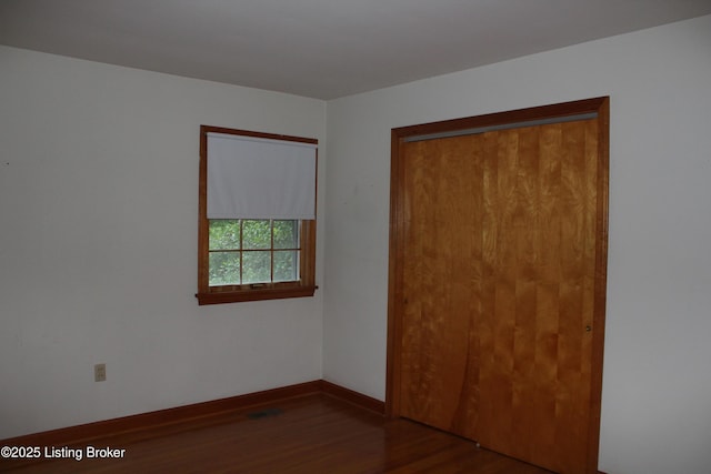 1600 Normandy Rd, Taylorsville, KY 40071 - empty room with wood finished floors and baseboards