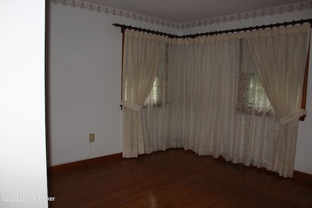1600 Normandy Rd, Taylorsville, KY 40071 - empty room with wood finished floors