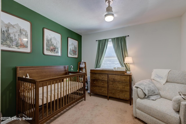 9602 Willowwood Way, Louisville, KY 40299 - bedroom with carpet floors and a textured ceiling