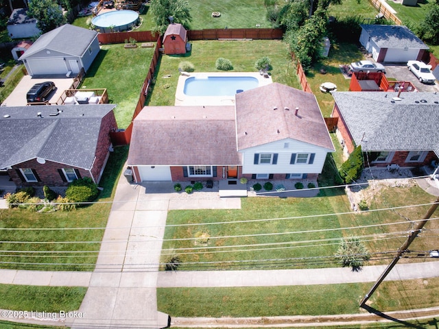 9602 Willowwood Way, Louisville, KY 40299 - view of subject property featuring a pool area