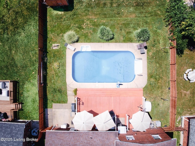 9602 Willowwood Way, Louisville, KY 40299 - aerial view