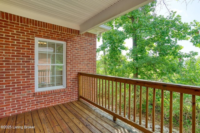14518 Lake Village Dr Unit 4B, Louisville, KY 40299 - view of wooden deck