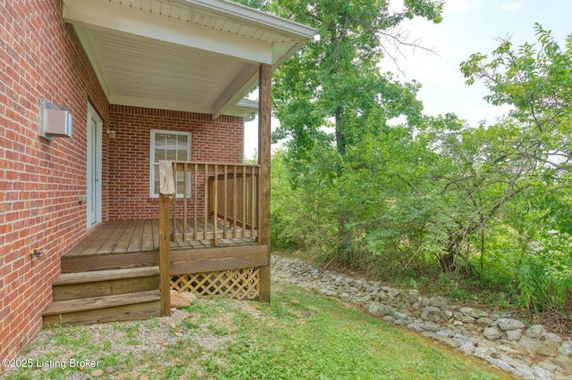 14518 Lake Village Dr Unit 4B, Louisville, KY 40299 - view of wooden deck