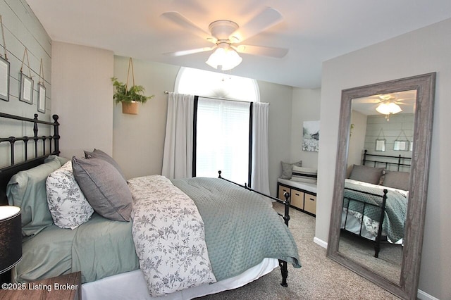 4201 Patterson Park Ct, Louisville, KY 40299 - bedroom featuring carpet and a ceiling fan