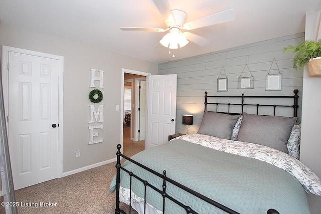 4201 Patterson Park Ct, Louisville, KY 40299 - carpeted bedroom featuring baseboards and ceiling fan