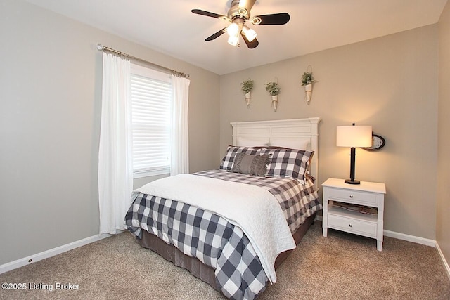 4201 Patterson Park Ct, Louisville, KY 40299 - carpeted bedroom with baseboards and ceiling fan