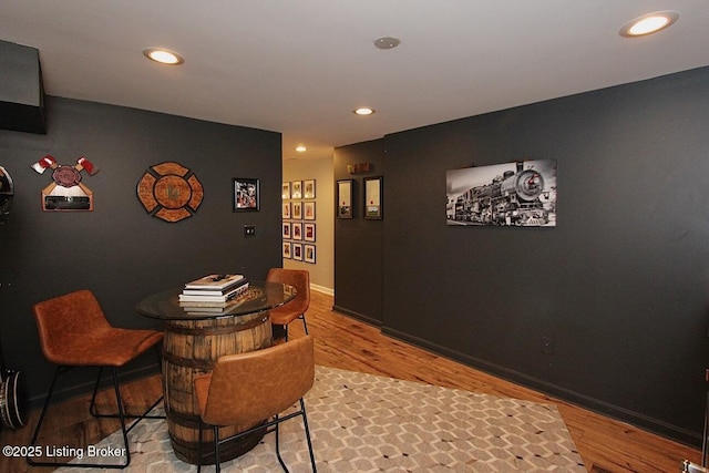 4201 Patterson Park Ct, Louisville, KY 40299 - interior space featuring wood finished floors and recessed lighting