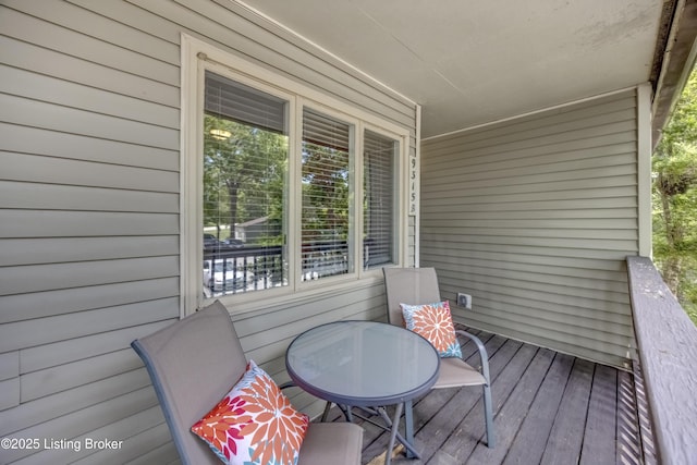 9315 Loch Lea Ln Unit B, Louisville, KY 40291 - view of wooden terrace