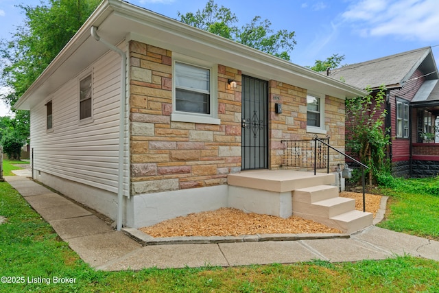 3322 Virginia Ave, Louisville, KY 40211 - view of front of house featuring stone siding