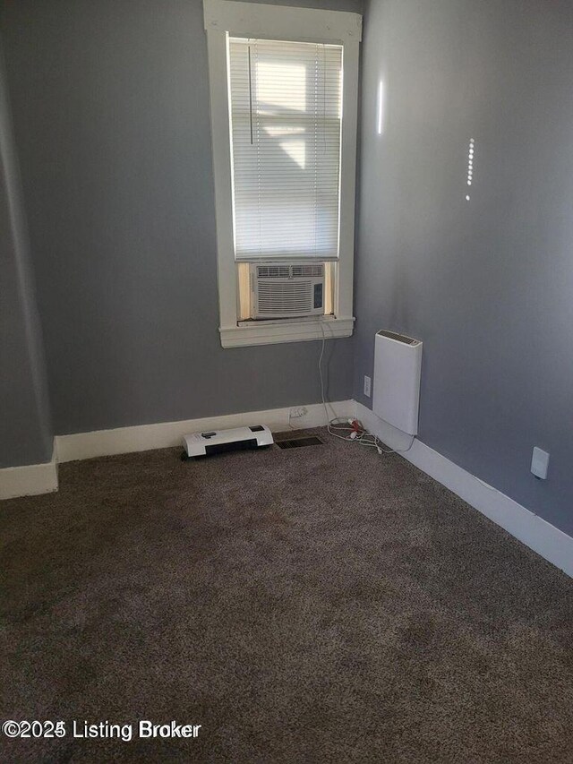 114 S Bayly Ave, Louisville, KY 40206 - spare room with carpet flooring and cooling unit