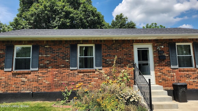 609 E Main St, Vine Grove, KY 40175 - view of front of property featuring brick siding and entry steps
