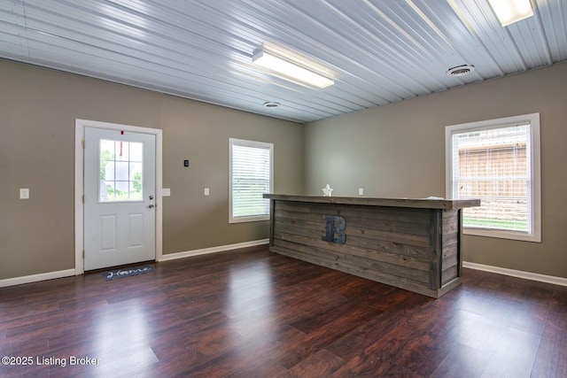 650 Midway Rd, Guston, KY 40142 - entryway with healthy amount of natural light and dark wood-style flooring