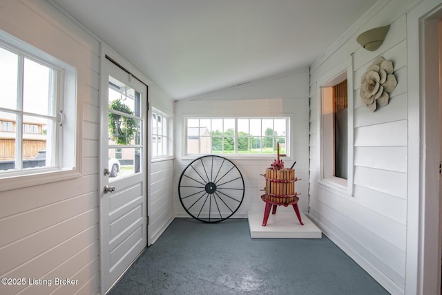 650 Midway Rd, Guston, KY 40142 - sunroom with lofted ceiling and healthy amount of natural light
