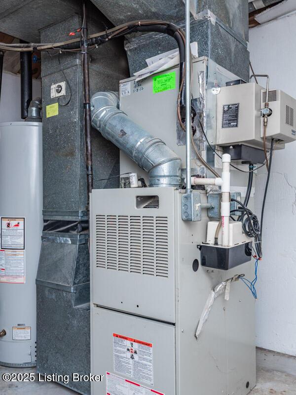 1701 Quarry Hill Rd, Louisville, KY 40213 - utilities with gas water heater