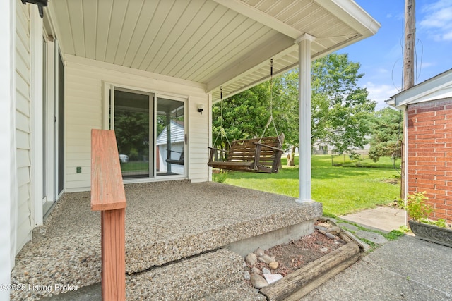8703 Fernview Dr, Louisville, KY 40291 - view of patio / terrace