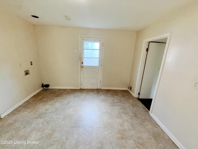 5123 Reed Ave, Louisville, KY 40214 - laundry area with washer hookup and light flooring