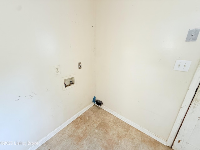 5123 Reed Ave, Louisville, KY 40214 - washroom featuring electric dryer hookup and hookup for a washing machine