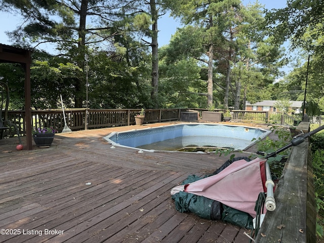 1001 Caney Fork Rd, Bardstown, KY 40004 - view of pool featuring a deck