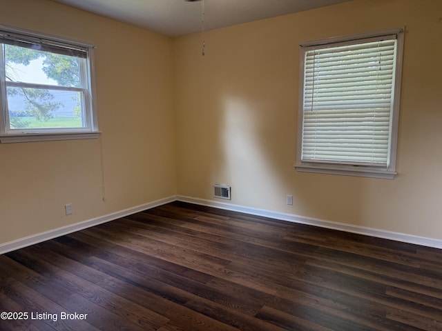 1001 Caney Fork Rd, Bardstown, KY 40004 - unfurnished room with dark wood-style flooring and baseboards