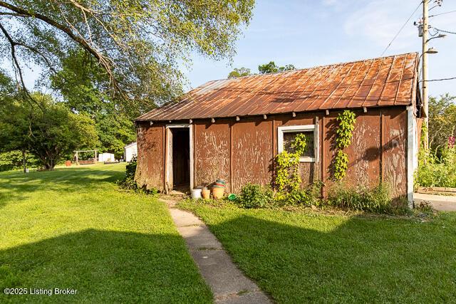 4883 S Reeves Rd, Scottsburg, IN 47170 - view of outdoor structure