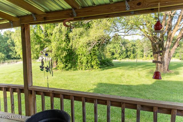 4883 S Reeves Rd, Scottsburg, IN 47170 - view of grassy yard featuring view of scattered trees