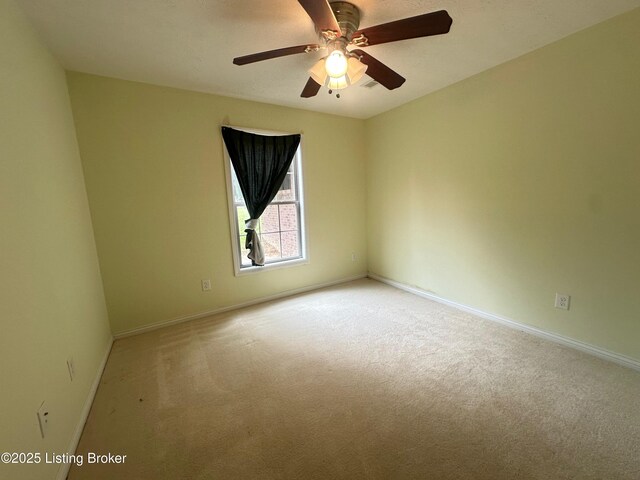 8 San Juan Ct, Elizabethtown, KY 42701 - spare room featuring carpet floors and ceiling fan