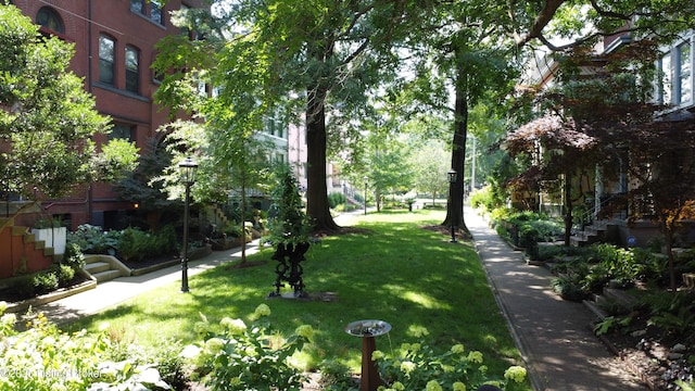 416 Belgravia Ct, Louisville, KY 40208 - view of home's community featuring a yard and stairway