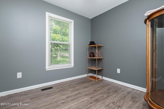 1008 E Mailback Way, Crestwood, KY 40014 - spare room with wood finished floors and a textured ceiling
