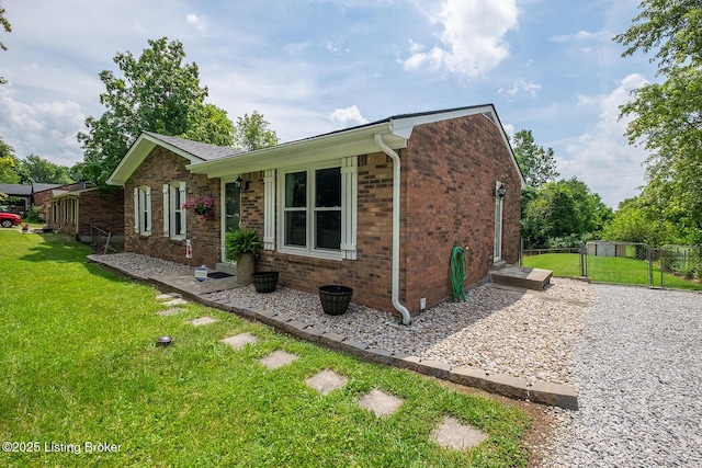 1008 E Mailback Way, Crestwood, KY 40014 - view of front of house featuring brick siding