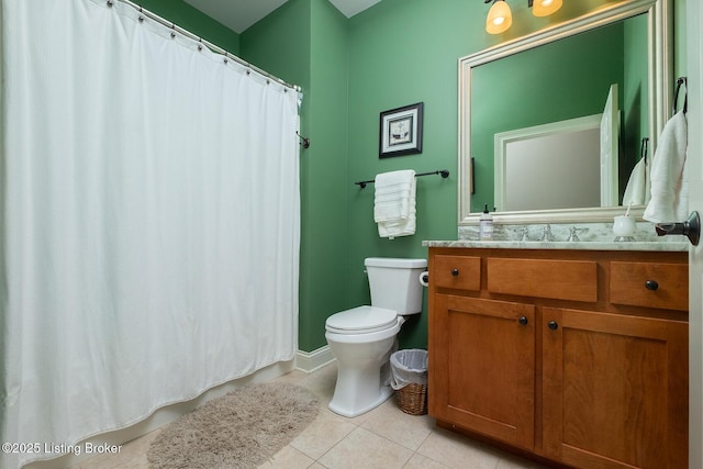 9508 Norton Commons Blvd Unit 102, Prospect, KY 40059 - full bath featuring vanity, tile patterned flooring, and a shower with shower curtain