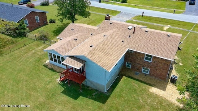 825 Crocus Dr, Radcliff, KY 40160 - aerial view of property and surrounding area