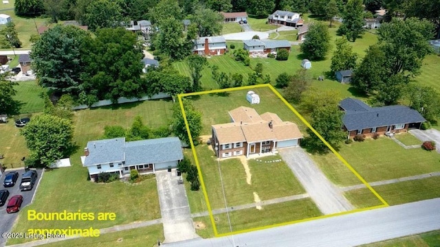 825 Crocus Dr, Radcliff, KY 40160 - view of property location with property parcel outlined