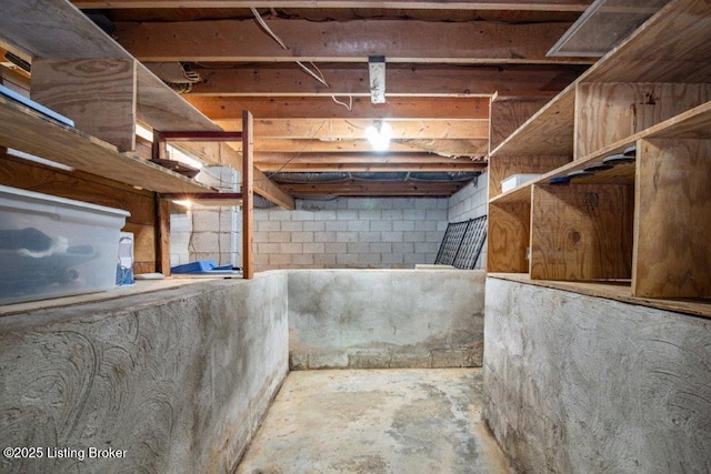 825 Crocus Dr, Radcliff, KY 40160 - view of unfinished below grade area