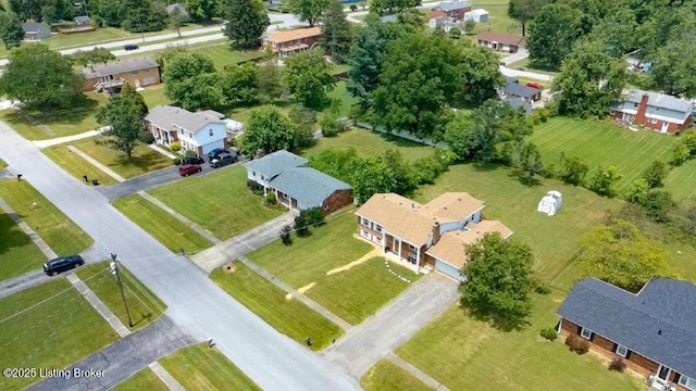 825 Crocus Dr, Radcliff, KY 40160 - aerial overview of property's location featuring nearby suburban area