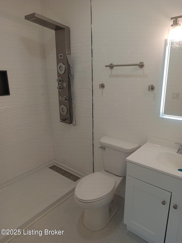 263 Fawn Hill Loop, Leitchfield, KY 42754 - bathroom with vanity and a tile shower