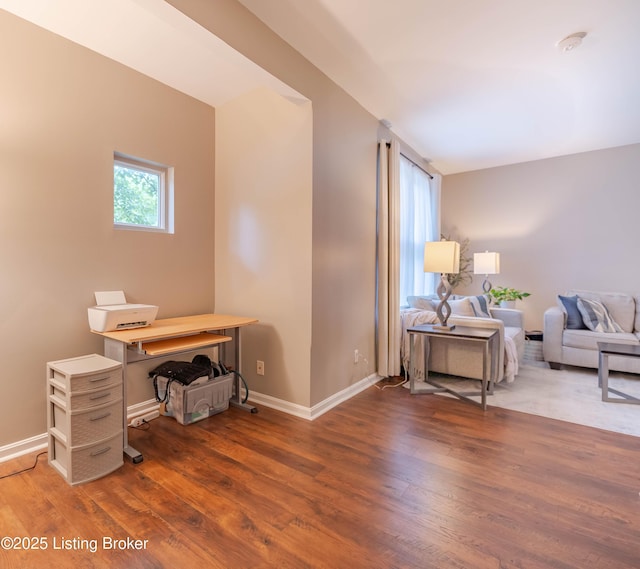 2745 Grinstead Dr Apt 113, Louisville, KY 40206 - home office featuring wood finished floors