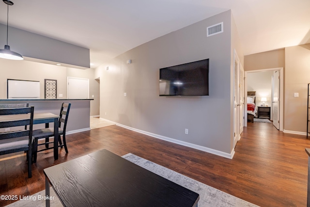 2745 Grinstead Dr Apt 113, Louisville, KY 40206 - living area featuring wood finished floors