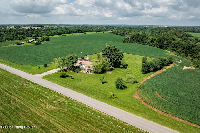 607 Hardin Springs Rd, Big Clifty, KY 42712 - overview of rural landscape