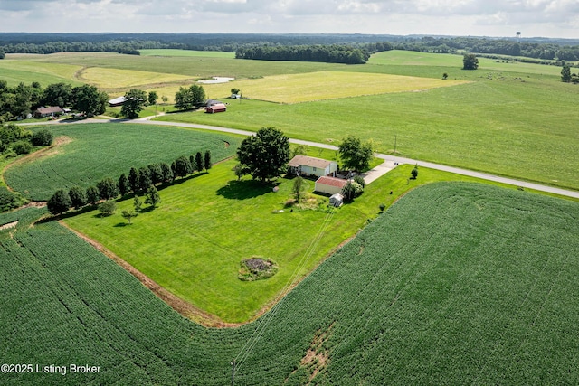 607 Hardin Springs Rd, Big Clifty, KY 42712 - aerial view of sparsely populated area featuring farmland