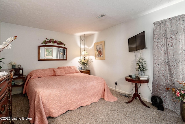 607 Hardin Springs Rd, Big Clifty, KY 42712 - bedroom featuring carpet flooring and a textured ceiling