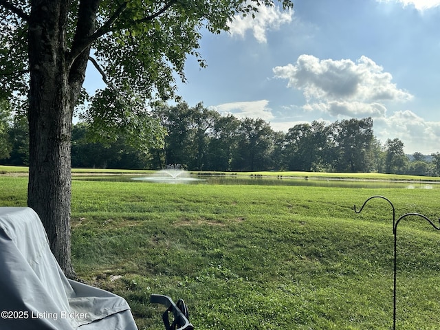 509 Piping Rock Rd, Brandenburg, KY 40108 - view of grassy yard featuring a water view