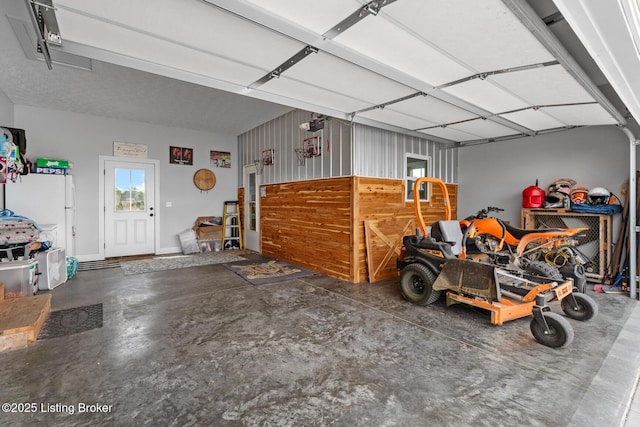 63 Davis Norton Ln, Harned, KY 40144 - garage featuring freestanding refrigerator
