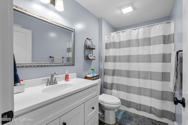 63 Davis Norton Ln, Harned, KY 40144 - bathroom with vanity and a shower with shower curtain